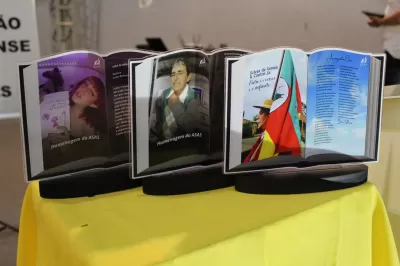 ASAS - Associação São - luizense de Autores faz homenagem à Poetisa Luiza Romero Fortes durante a 48º Feira do Livro de São Luiz Gonzaga